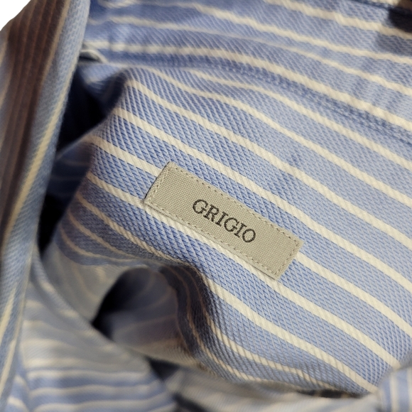 Grigio Men's Button Down Top - Picture 3 of 4